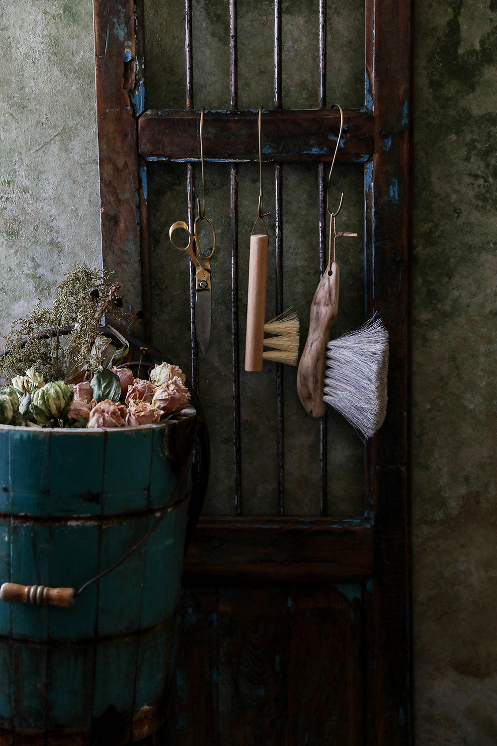 S Utility Hook - Antique Brass