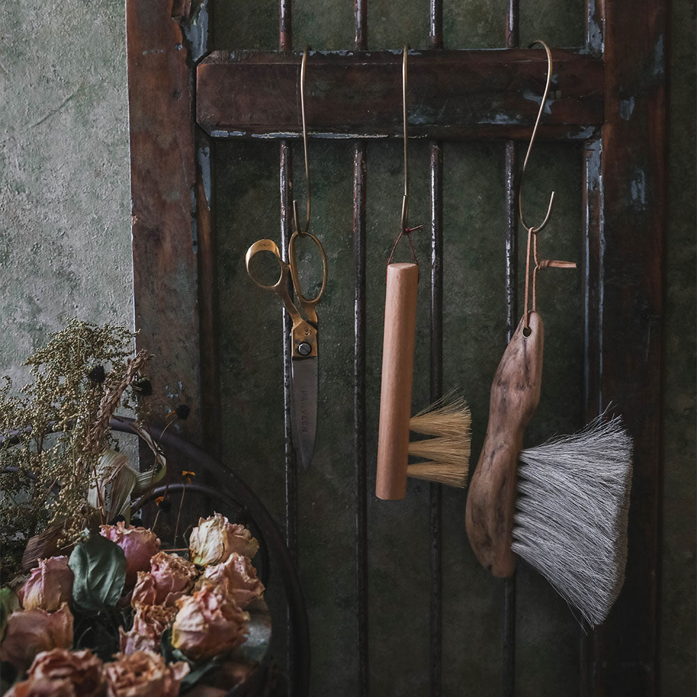 S Utility Hook - Antique Brass