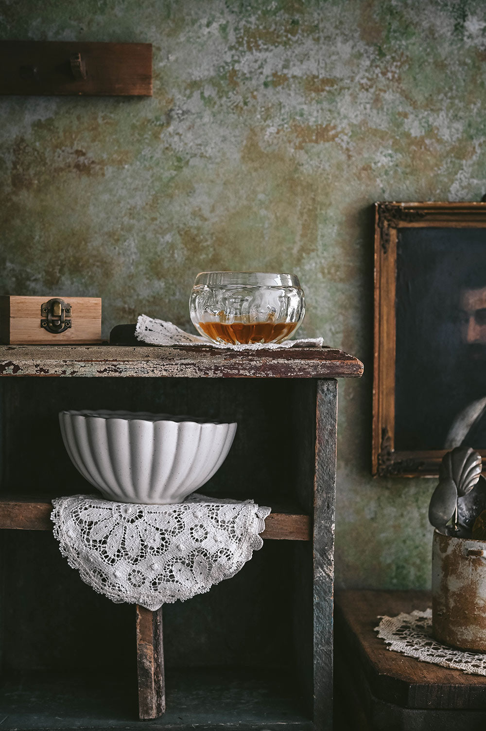 Fluted Ceramic Bowl