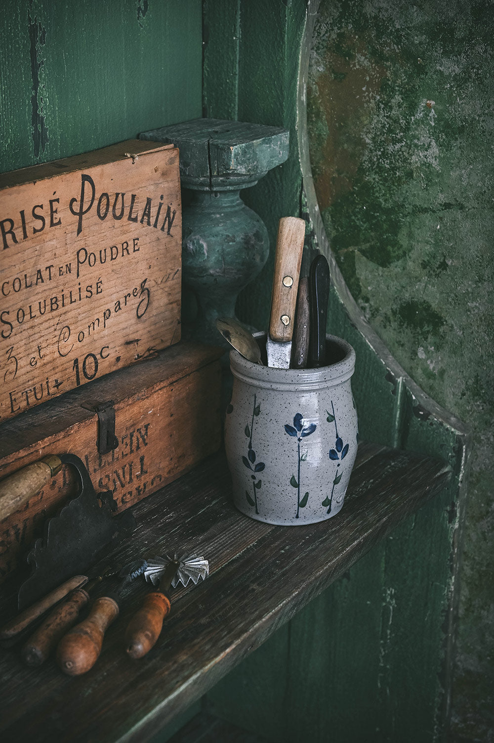 Ceramic Bloom Crock