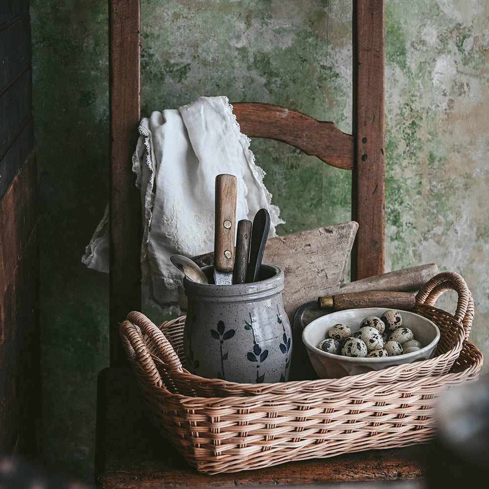 Ceramic Bloom Crock