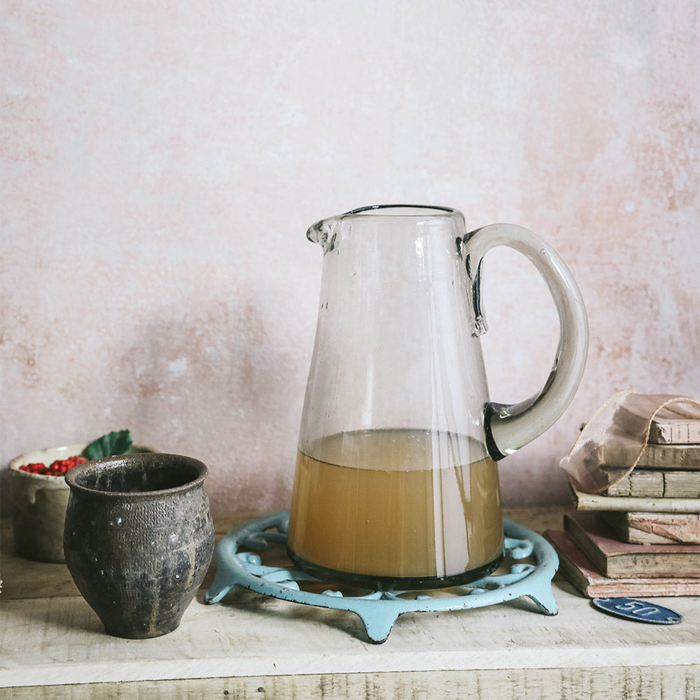 Recycled Glass Pitcher