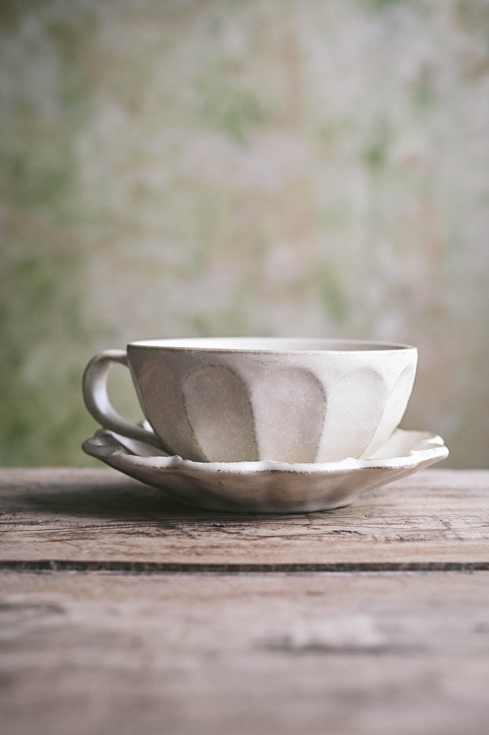 Small Ceramic Petal Plate