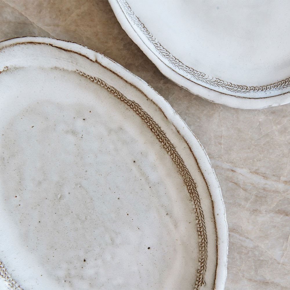 Handcrafted Stoneware Serving Platter