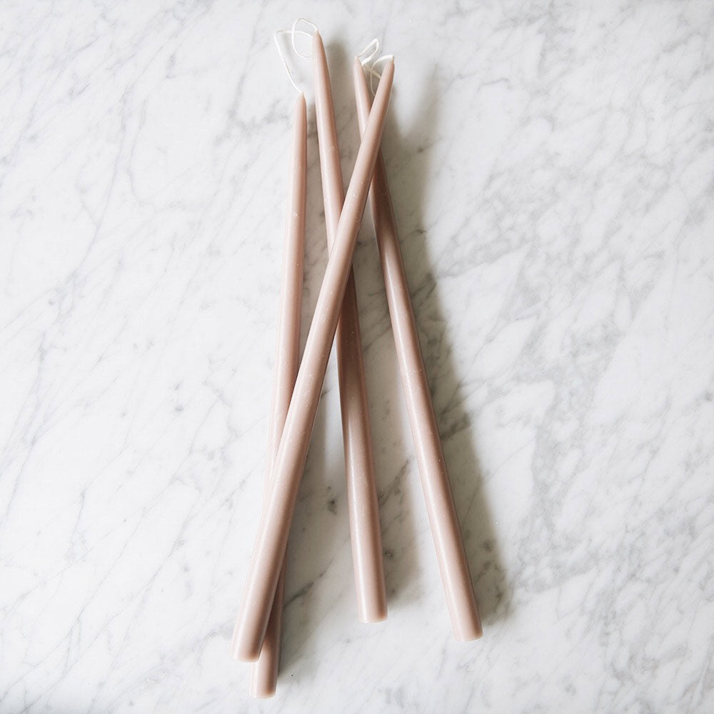Taper Candle Set - Greige