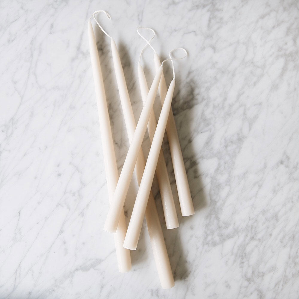 Taper Candle Set - Parchment