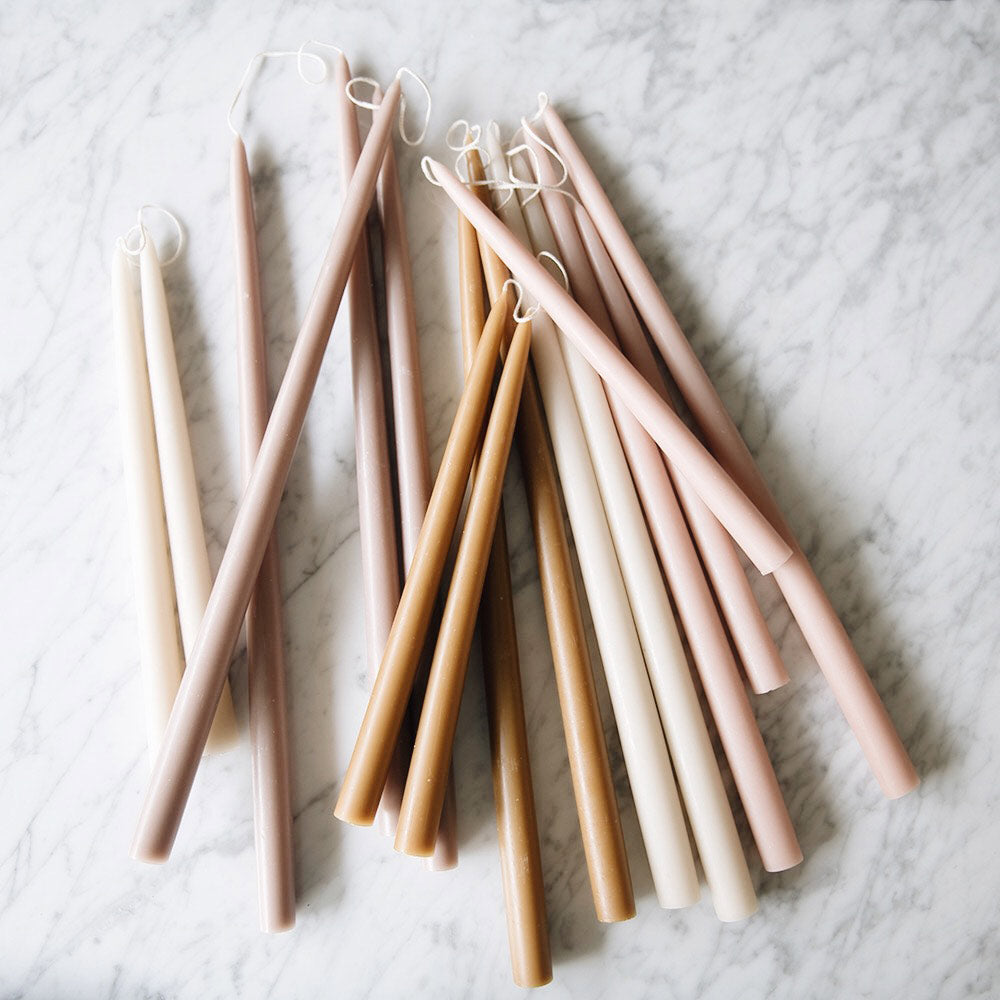 Taper Candle Set - Parchment